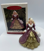 Holiday Barbie Doll Hallmark Keepsake Ornament 3rd In Series 1996 Vintage  - £3.72 GBP