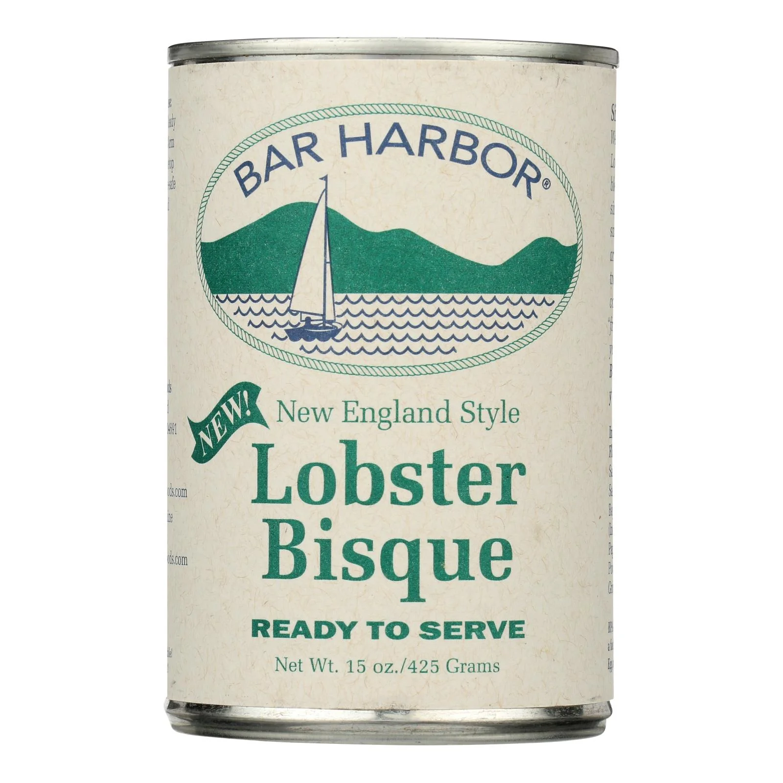 Bar Harbor Lobster Bisque Soup, Ready to Serve 15 oz Can, 6 Case - £32.20 GBP