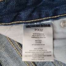 MACHINE Men Jeans 31x32 Blue 100% Cotton NWT - £15.44 GBP