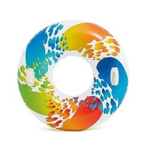INTEX Color Whirl Pool Raft Tube w/ Handles, 47&quot;-58202EP - £39.22 GBP