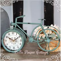 Farmhouse Blues Bicycle Clock - £39.95 GBP