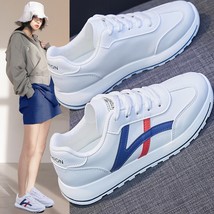 Women Casual Sport Shoes Comfortable Sneakers AJ777 White Blue 40 - £20.77 GBP