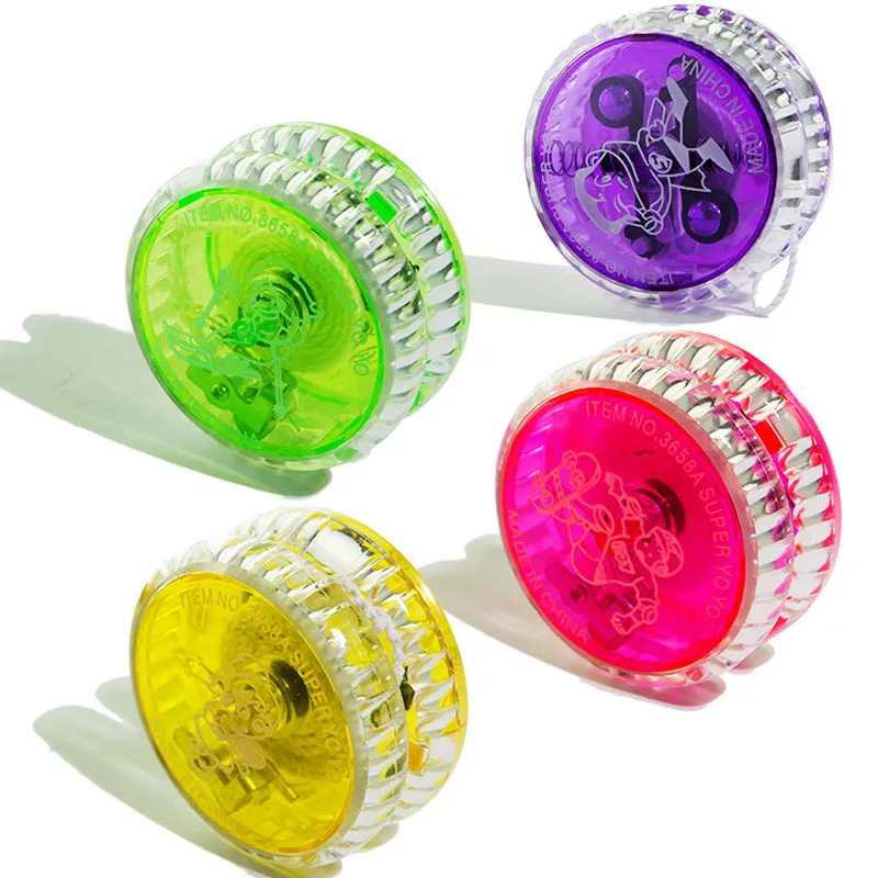 1Pcs Random Colour New LED Flashing YoYo Ball Clutch Mechanism Classic Yo-Yo - £8.08 GBP
