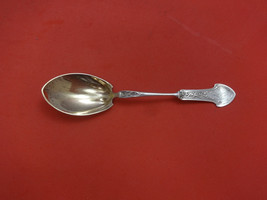 Corinthian by Gorham Sterling Silver Ice Cream Spoon Gold Washed 6&quot; - £69.33 GBP