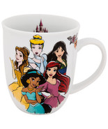 Disney Princesses Water Color Bullet Mug White - £17.51 GBP
