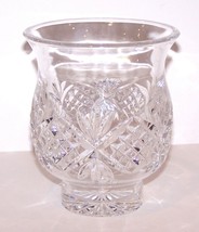 Stunning Waterford Crystal Beautifully Cut 5&quot; Footed VASE/VOTIVE Candle Holder - £71.44 GBP
