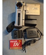 JVC GR-DVM75u Telecamera Minidv Digitale 200X Zoom Video Tansfer Funzion... - $93.55