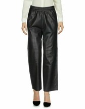 Slim Fit Modern Real Lambskin Trouser Leather Women&#39;s Classic Stylish Pant - £83.28 GBP