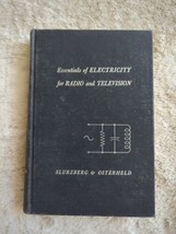 Essentials of Electricity for Radio and Television by Slurzberg &amp; Osterheld 1950 - £14.93 GBP