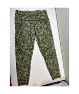 Sweaty Betty Green Undercover Dainty Floral Print 7/8 Leggings Size Medium - $53.90 CAD