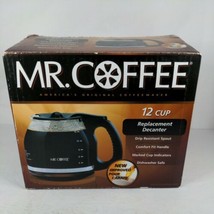 Mr. Coffee 12 Cup Replacement Decanter PLD12 Black Glass Pot - £11.47 GBP