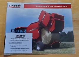 Case IH CNH RB4 Series Round Balers RB444 RB454 RB464 Sales Brochure Pamphlet - £13.82 GBP