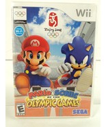 Mario &amp; Sonic at the Olympic Games Nintendo Wii Game 2007 - Complete w/ ... - £16.66 GBP