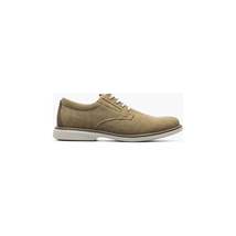 Men's Nunn Bush Otto Canvas Plain Toe Oxford Shoes Dressy Khaki 85015-274 image 8