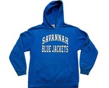 Savannah Blue Jacket High School MEDIUM Blue Hoodie Sweatshirt - $29.65