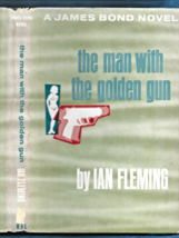 The Man With The Golden Gun HB w/dj- Ian Fleming-1965-183 pages-BCE-James Bond - £23.38 GBP