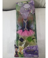 Disney Fairies Sunrise PARTY FASHION OUTFIT TUTU DRESS WINGS GREAT FAIRY... - $397.49 MXN