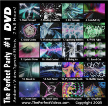 Light Show Special Effects Party DVD Colorful Ambient Computer Graphics Vol #1 - £6.75 GBP