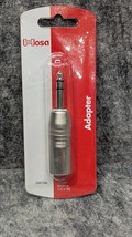 New Hosa GXP-246 XLR Male to 1/4 inch TRS Male Adapter - $145.93 MXN