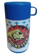 Vtg Aladdin The Rocketeer Plastic Thermos 1991 Disney Movie - $13.81