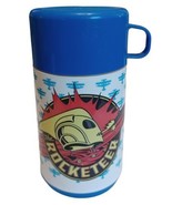 Vtg Aladdin The Rocketeer Plastic Thermos 1991 Disney Movie - £10.66 GBP