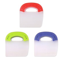 Dexas Jelli Chop &amp; Scoop Food / Dough / Pastry Scraper - Red Green or Pu... - $8.95