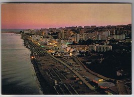 Spain Postcard Costa Del Sol Torremolinos Nocturnal Partial View - £2.38 GBP