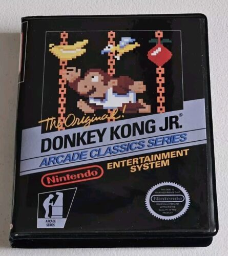Donkey Kong Jr. CASE ONLY Rigid Clamshell Box Nintendo NES Any 4+$11/ea - $12.18
