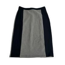 weekend max mara Black White houndstooth pencil skirt size M - $34.64