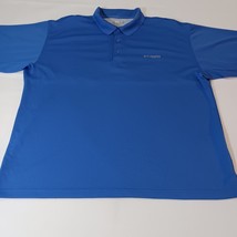 Columbia PFG FM6016 Perfect Cast Fishing Polo Shirt Men's Vented Omni Shade 2XL image 9