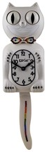 Limited Edition Rainbow White  Kit-Cat Klock Swarovski Crystals Jeweled ... - $2,532.02 MXN