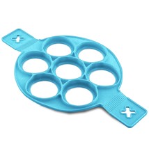 BIOPRONEXT Silicone Non Stick Pancake Maker - 7 Circles Mini Pancake Mol... - £9.39 GBP+