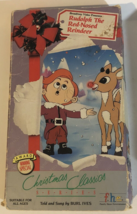 Rudolph The Red Nosed Reindeer Vhs Tape Christmas - $5.93