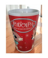 Christmas Rudolph Red Nose Reindeer &amp; Clarice Dan Dee  Holiday Mug Cup 5&quot; - €8,09 EUR