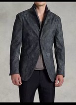 John Varvatos Woodward Jacket Mens Dark Grey Blue. Size EU 48 USA 38. New - £458.96 GBP