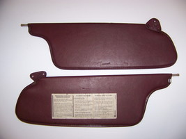 1975 Plymouth Gran Fury Burgundy Sunvisors Oem Pair - £56.63 GBP