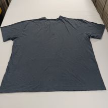 Carhartt K84 BLS Men's Blue Henley Cotton Pocket T-Shirt Short Sleeve Size 2XL image 2