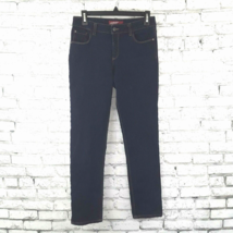 Arizona Jean Co Jeans Girls 16 Dark Wash Skinny Stretch Adjustable Waist - £15.80 GBP