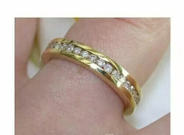 1.50 Ct Moissanite 925 Sterling Silver Full Eternity Wedding Ring For Women - £118.08 GBP