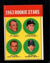 1963 Topps Rookie Stars #522 NELSON/PETERS/QUIRK/ROLAND Nm (Rc) *X103086 - £25.34 GBP