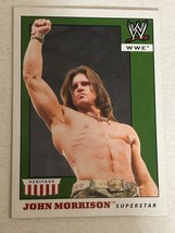 John Morrison WWE Topps Heritage Wrestling Trading Card 2008 #28 - $1.98