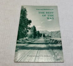 Songs and meditations for the rest of the way sheet music songbook by Bi... - €16,88 EUR
