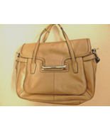NEW COACH TAYLOR CHAMPAGNE  LEATHER SATCHEL TOTE SHOULDER BAG F28622 - $272.29 CAD