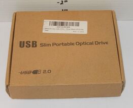 SANOXY 24X External Super Slim DVD- Rom Drive USB CD-R DVD-R DVD+R Reader - $24.70