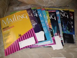 Lot 10 Mailing Systems Technology Magazines September 2021 - June 2023... - £19.77 GBP