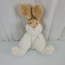 Ganz Hoppity Easter Bunny Rabbit White Tan Stuffed Plush Animal Toy Beans HE5634 - £38.93 GBP