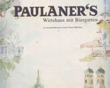 Paulaner&#39;s Wirtshaus mit Biergarten Menu Arabella Sheraton Grand Munich ... - $21.78