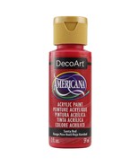 DecoArt, Santa Red, Americana Acrylic Paint, 2 oz. - $4.51