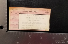 KISS  - MAY 5, 1990 STARPLEX AMPHITHEATRRE CONCERT TICKET STUB - $10.00