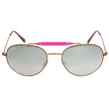 Ray-Ban Grey Pink Aviator Sunglasses RB3540 198 9U - £83.05 GBP